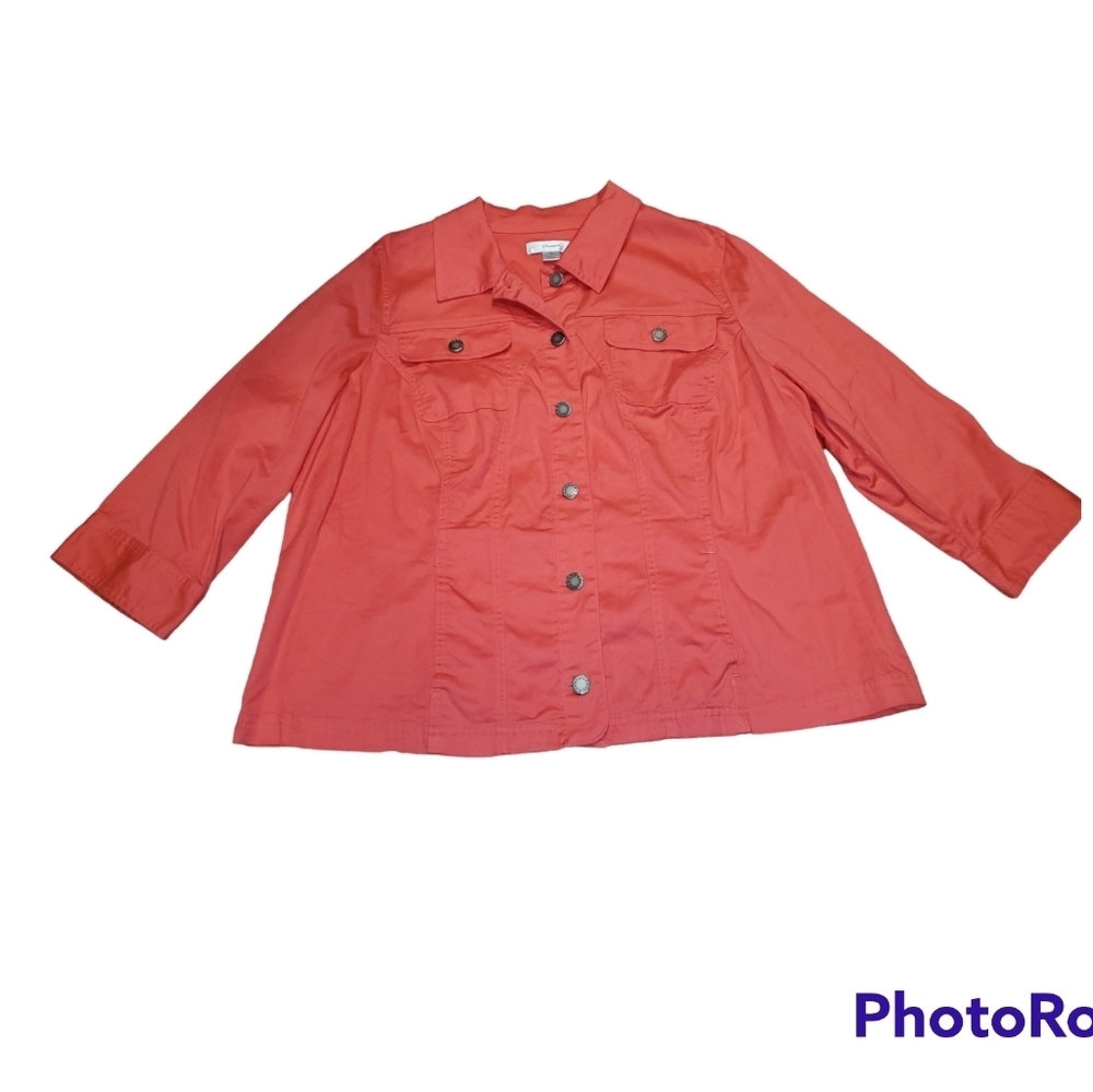 woman's cj banks jacket size 1X